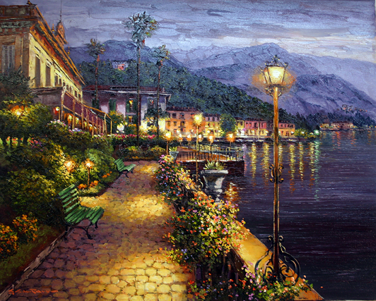 Sam Park - Bellagio Night #P2105 - SOLD